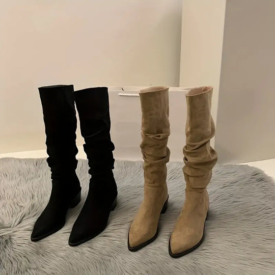 Heidi-Mode |  Schicke Damenstiefel mit mittlerer Weite