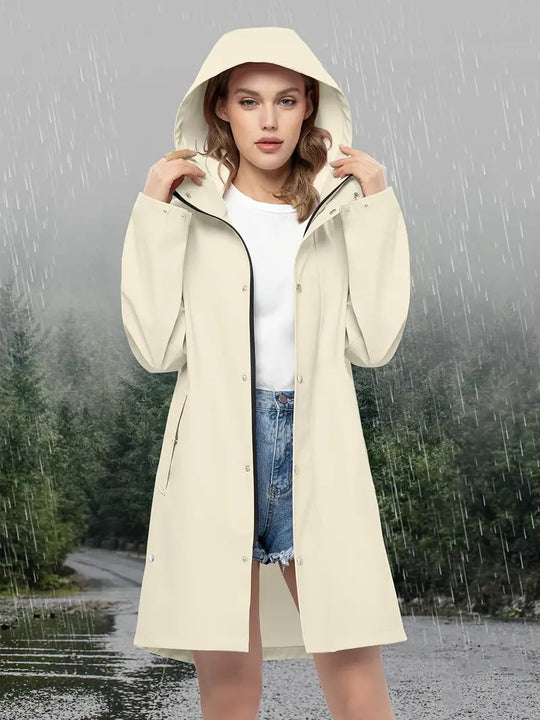 Wasserdichte Regenjacke für Damen