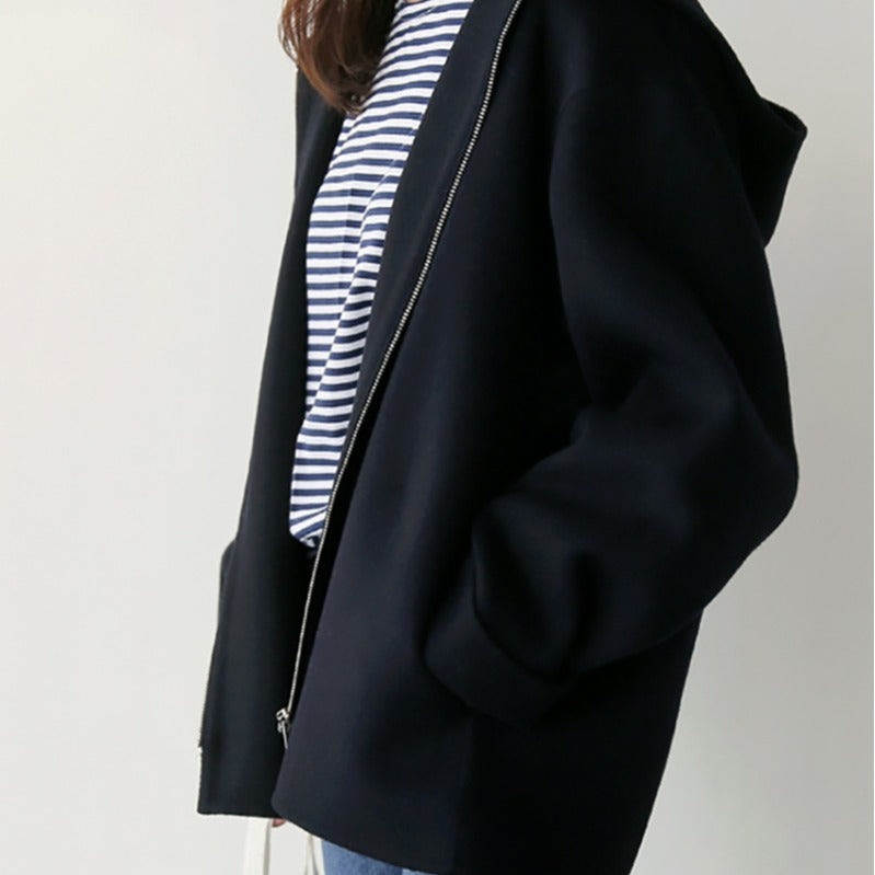 Heidi-Mode | Moderne Damenjacke mit Kapuze für Stil und Komfort