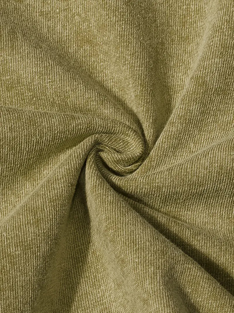 Heidi-Mode | Baumwoll-T-Shirt mit Rundhalsausschnitt