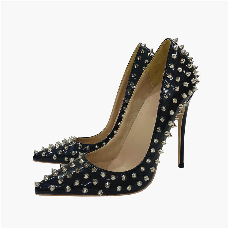Heidi-Mode | Niet High Heels Spitze Stiletto Niedrig Schnitt Schuhe