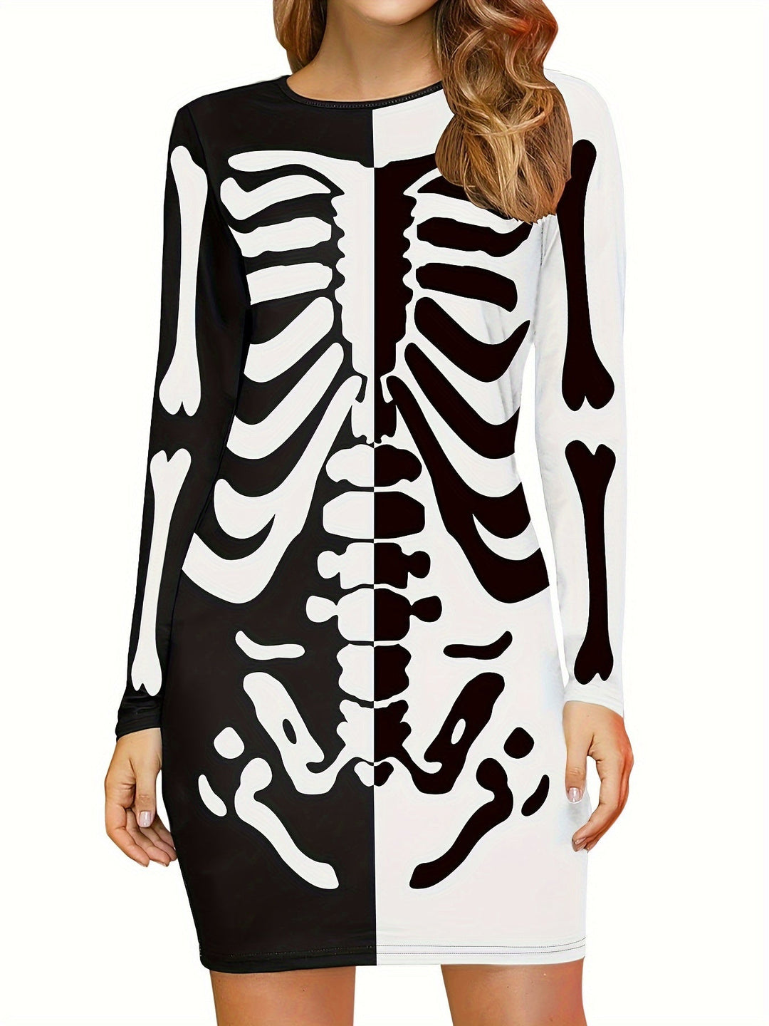 Halloween-Skelett-Kleid - Luna