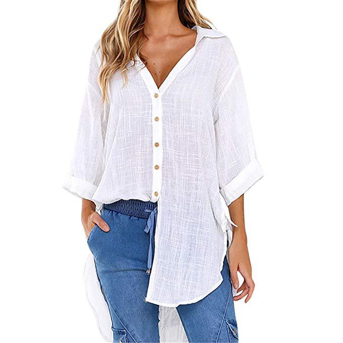 Heidi-Mode - Lässige Leinenbluse für Damen