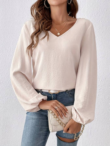 Elegante Bluse mit Puffärmeln