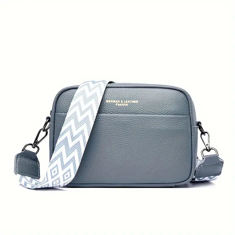 Heidi-Mode | Elegante Kompakte Schultertasche Echtes Leder