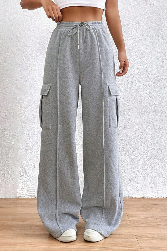 Cargo-Sweatpants Mit Kordelzug An Der Taille