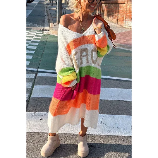 Regenbogen-Cardigan