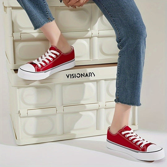 Heidi-Mode | Leichte Lässige Canvas Damensneaker