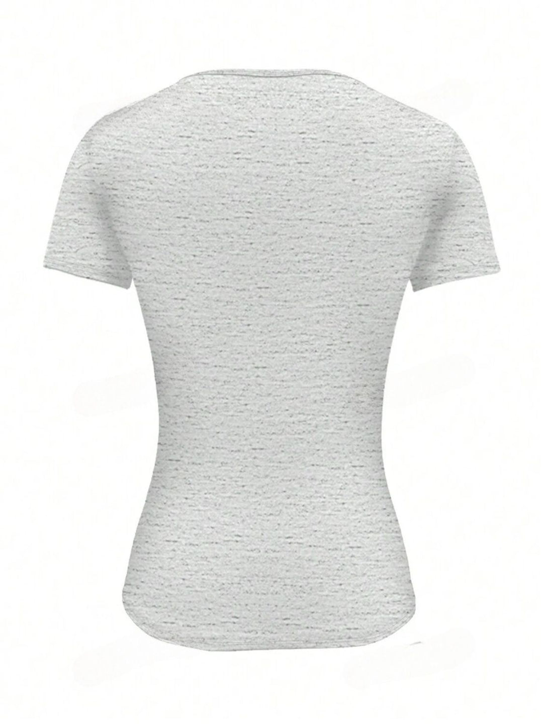 Heidi-Mode | Rundhalsausschnitt Kurzarm T-Shirt