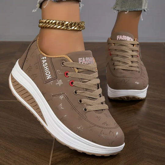 Heidi-Mode | Orthopädische Damen Sneakers Luftpolster für Extra Komfort