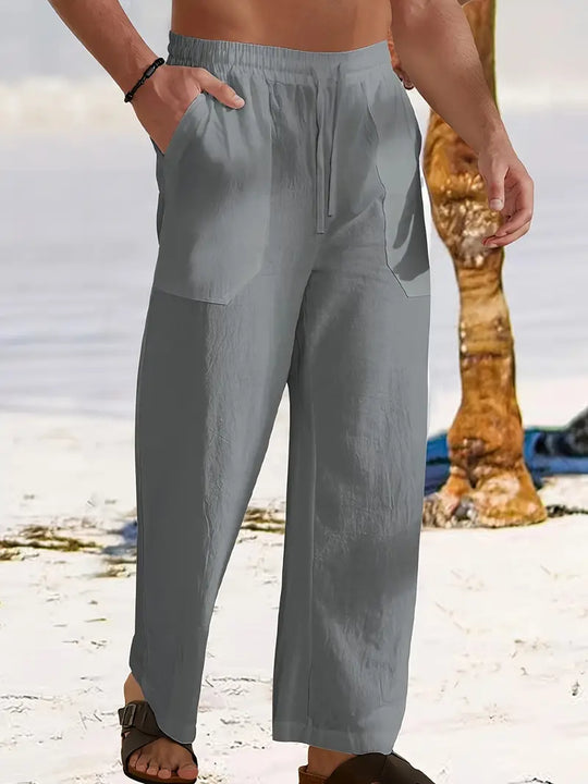 Heidi-Mode - Herren Baggy Leinenhose