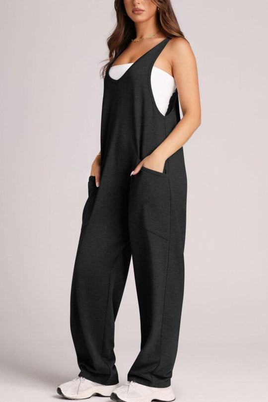 Heidi-Mode | Lovelet V-Ausschnitt Breite Träger Latzhose