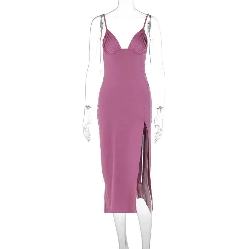 Heidi-Mode | Sexy Satin Kleid