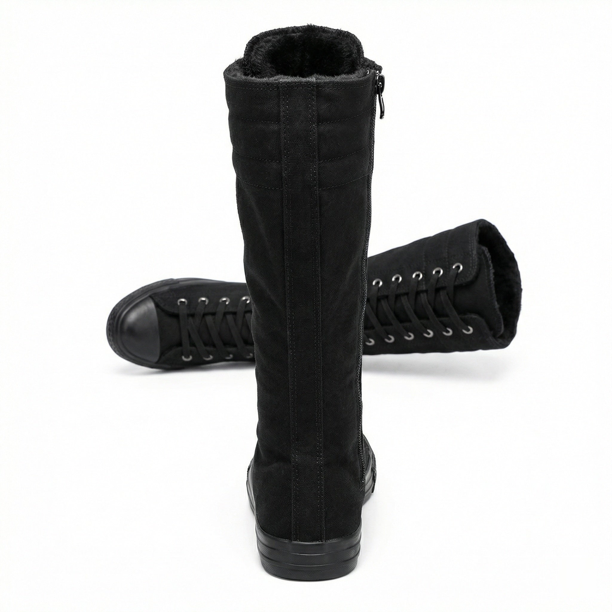 Heidi-Mode - Schnürstiefel mit Quasten