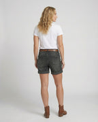 Heidi-Mode | Damen Ripped Denim Shorts