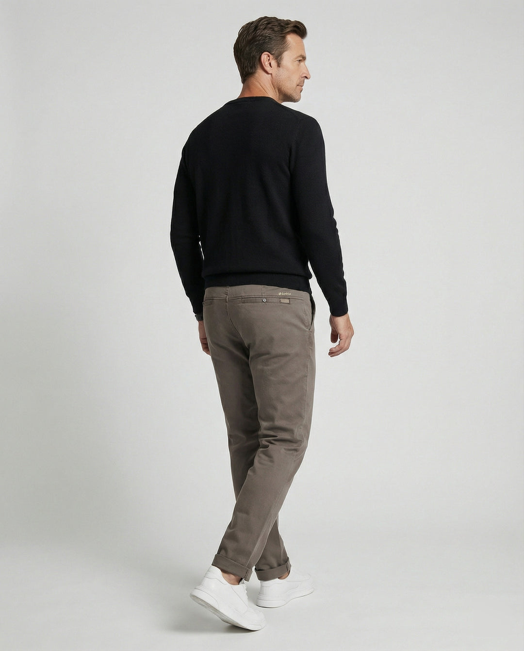 Herren Baumwollhose mit komfortablem Schnitt