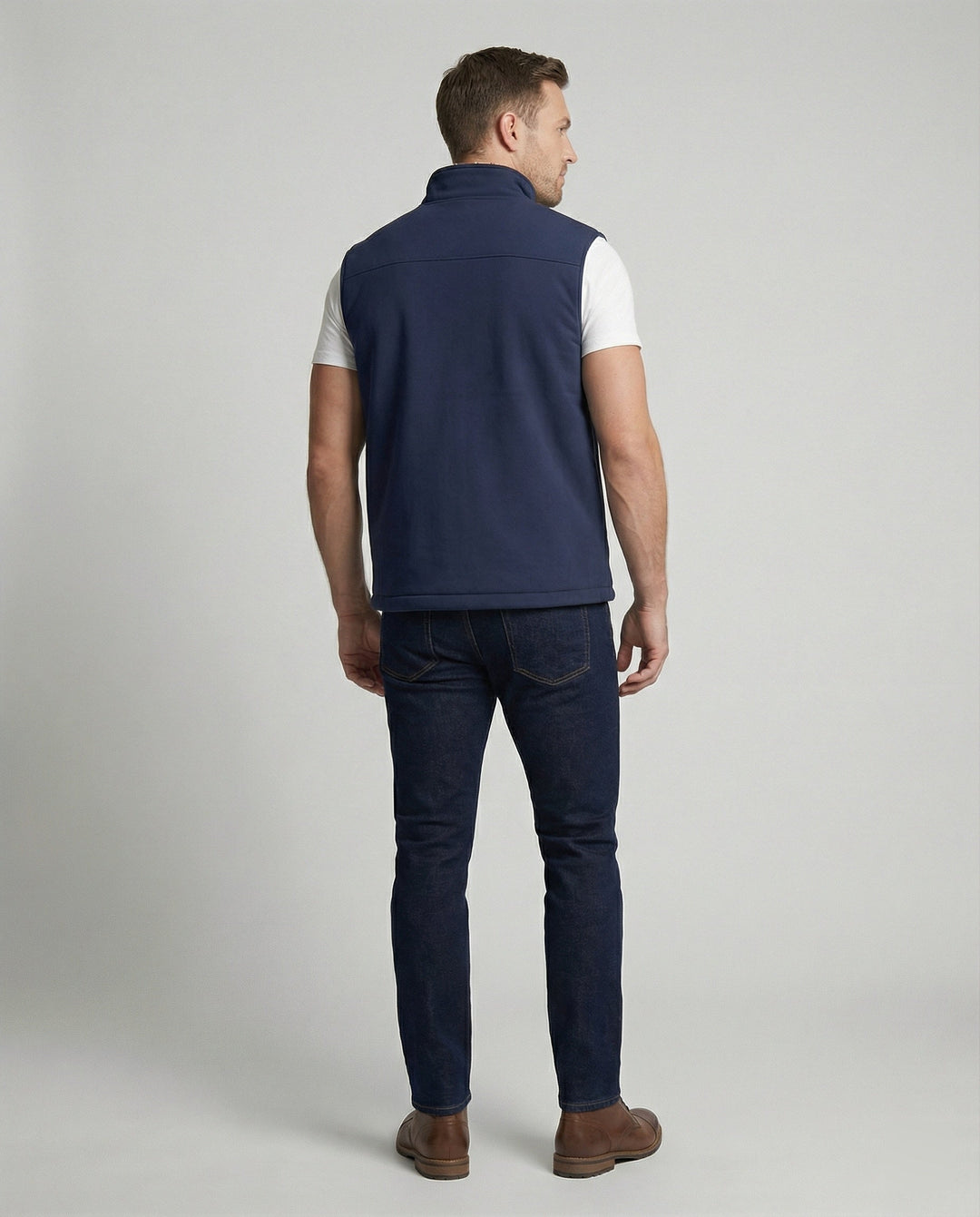 Gefütterte Winterweste Herren