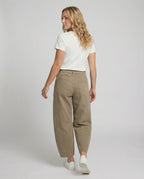 Heidi-Mode | Damen Trendy Weite-Bein Hose Denim