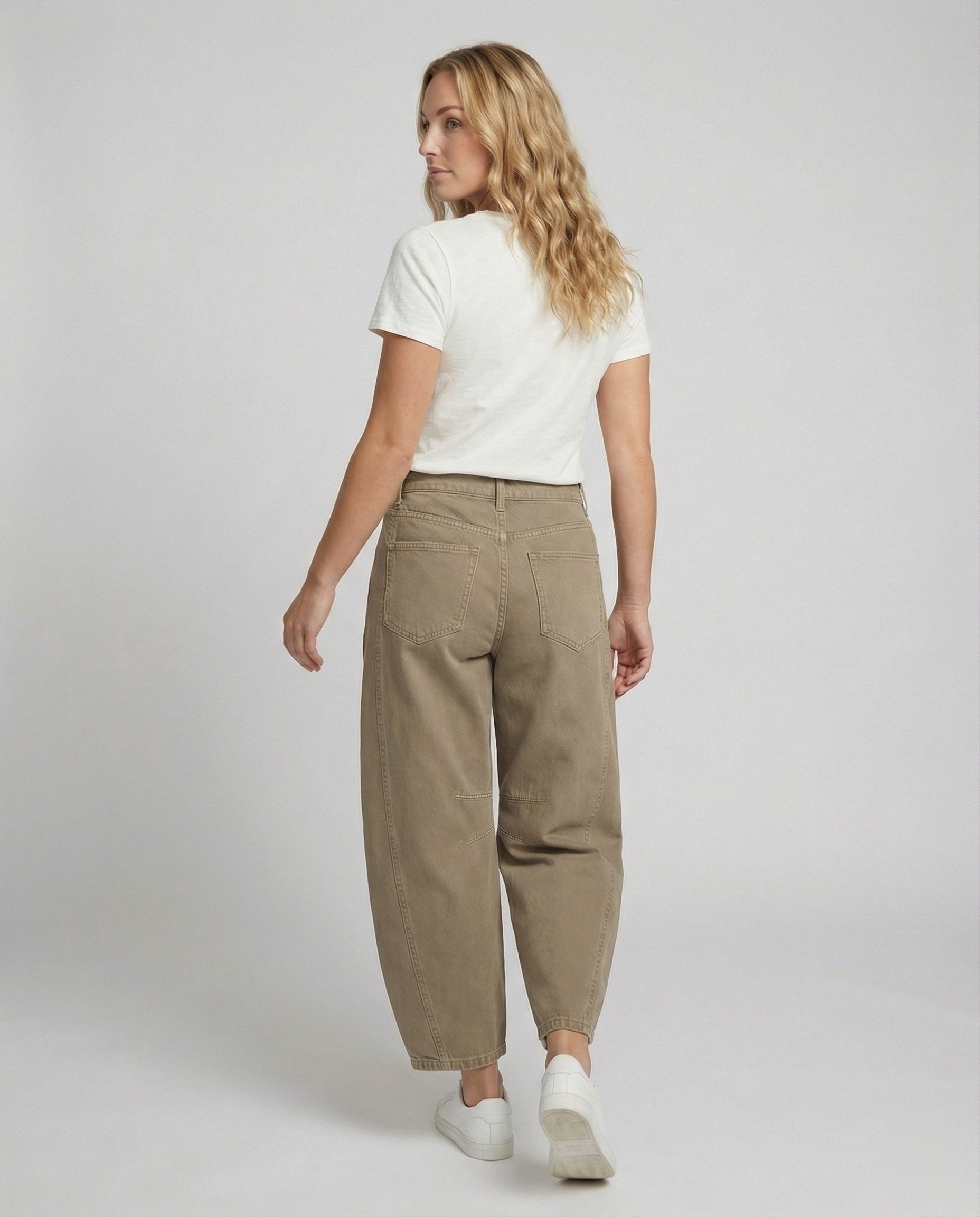 Heidi-Mode | Damen Trendy Weite-Bein Hose Denim