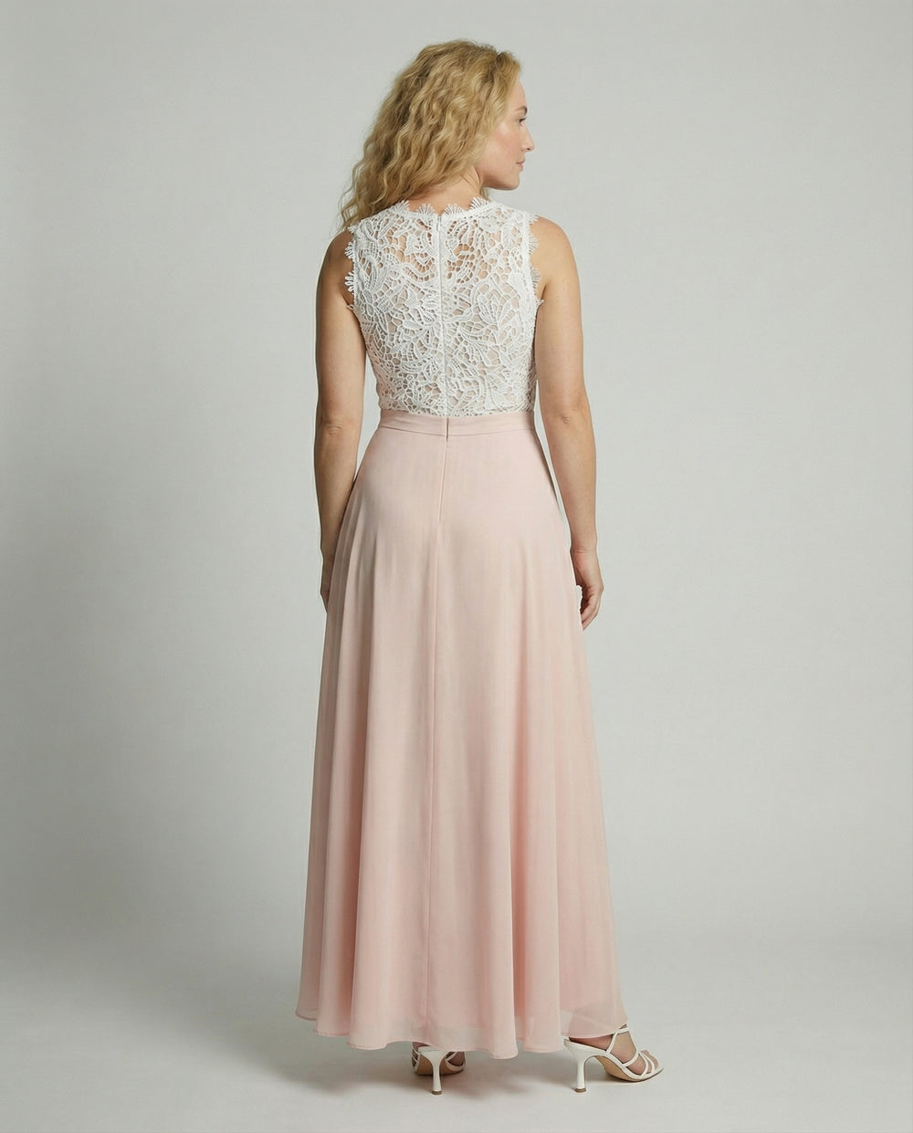 Elegantes Damen Sommerkleid aus Spitze für Sommer | Heidi-Mode