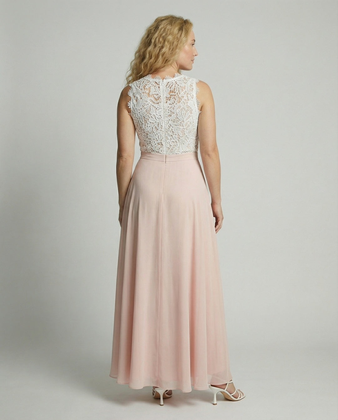 Elegantes Damen Sommerkleid aus Spitze für Sommer | Heidi-Mode