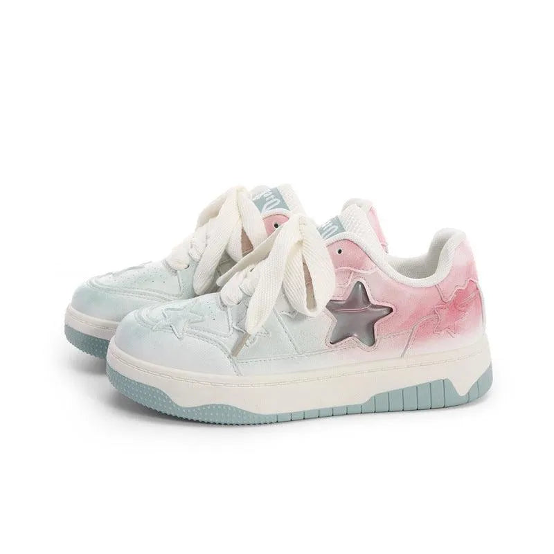 Heidi-Mode | Sneaker Damen mit Farbverläufen