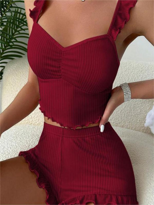 Heidi Mode | Sexy Hosenträgershorts Loungewear