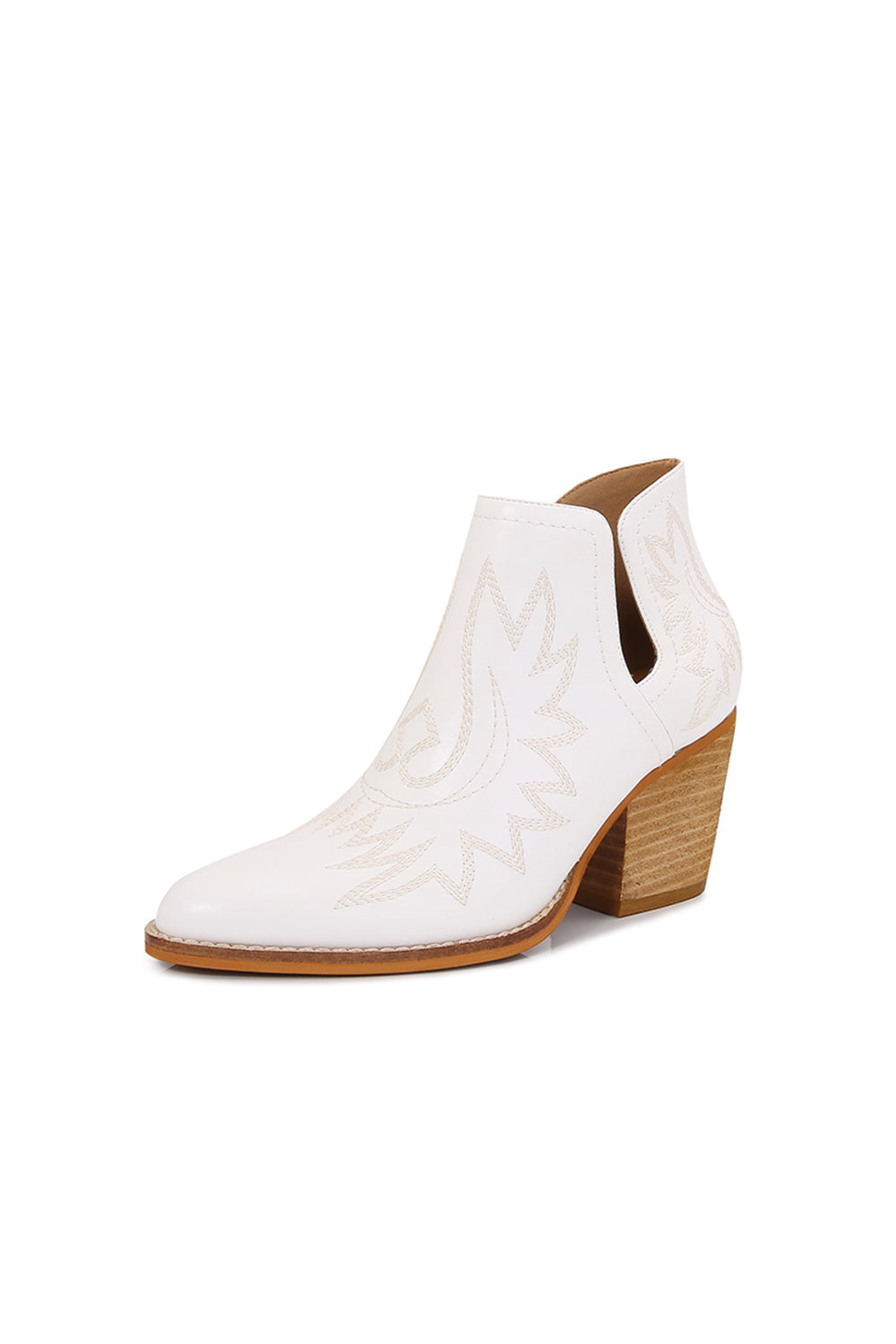 Heidi-Mode | Melody Knöchel Bestickte Stitch Stiefel