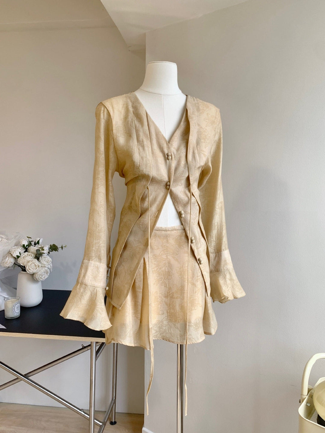 Heidi-Mode | Tencel Hemd Damen Neue Chinesische Stil Anzug