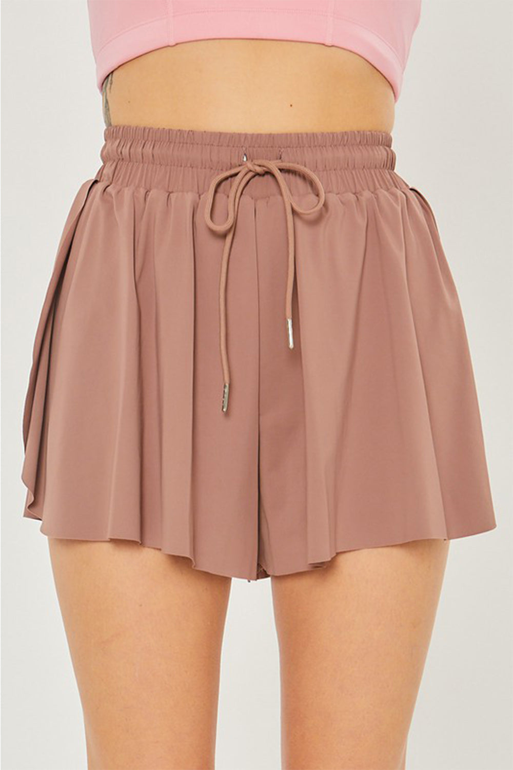 Heidi-Mode | Love Tree Zwei In Eins Kordelzug Aktive Shorts