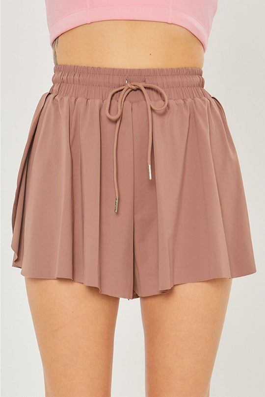 Heidi-Mode | Love Tree Zwei In Eins Kordelzug Aktive Shorts