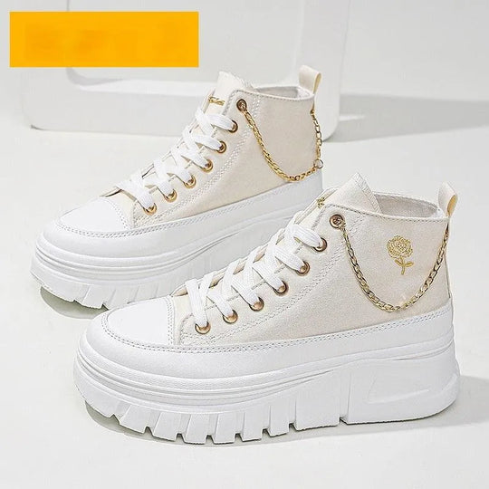 Heidi-Mode | Sneaker mit dicker Sohle