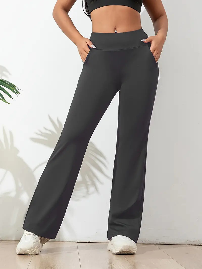 Heidi-Mode | Hoch Geschnittene Yogahose für Damen