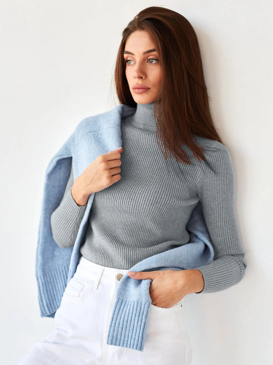 Heidi-Mode | Pulls À Col Roulé