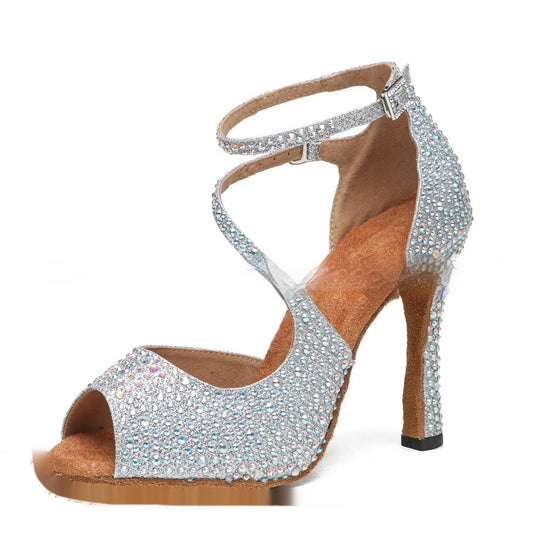 Heidi-Mode | Frauen Latin Tanz Mittelabsatz Tanzschuhe Damen