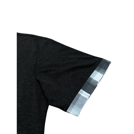 Heidi Mode | Kurzärmeliges POLO-Hemd mit kariertem Revers