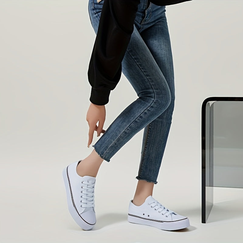 Heidi-Mode | Leichte Lässige Canvas Damensneaker