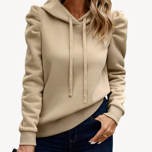 Heidi-Mode | Puffärmel Hoodie für Frauen