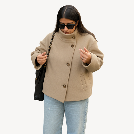 Heidi-Mode | Damen Knopfmantel