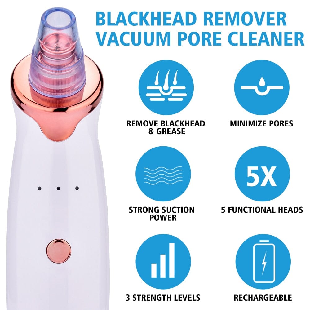 Heidi-Mode | Blackhead Instrument Elektrisch Saugwerkzeug Gesicht Wasch Instrument Schönheit Akne Reinigung Blackhead Saugwerkzeug