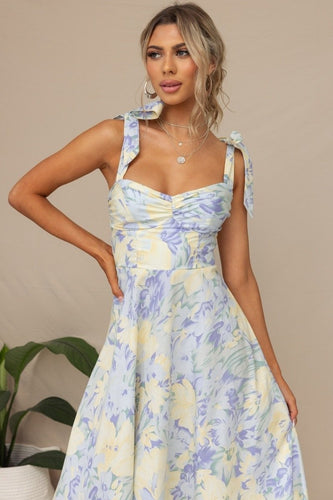 Frühling Midi-Kleid