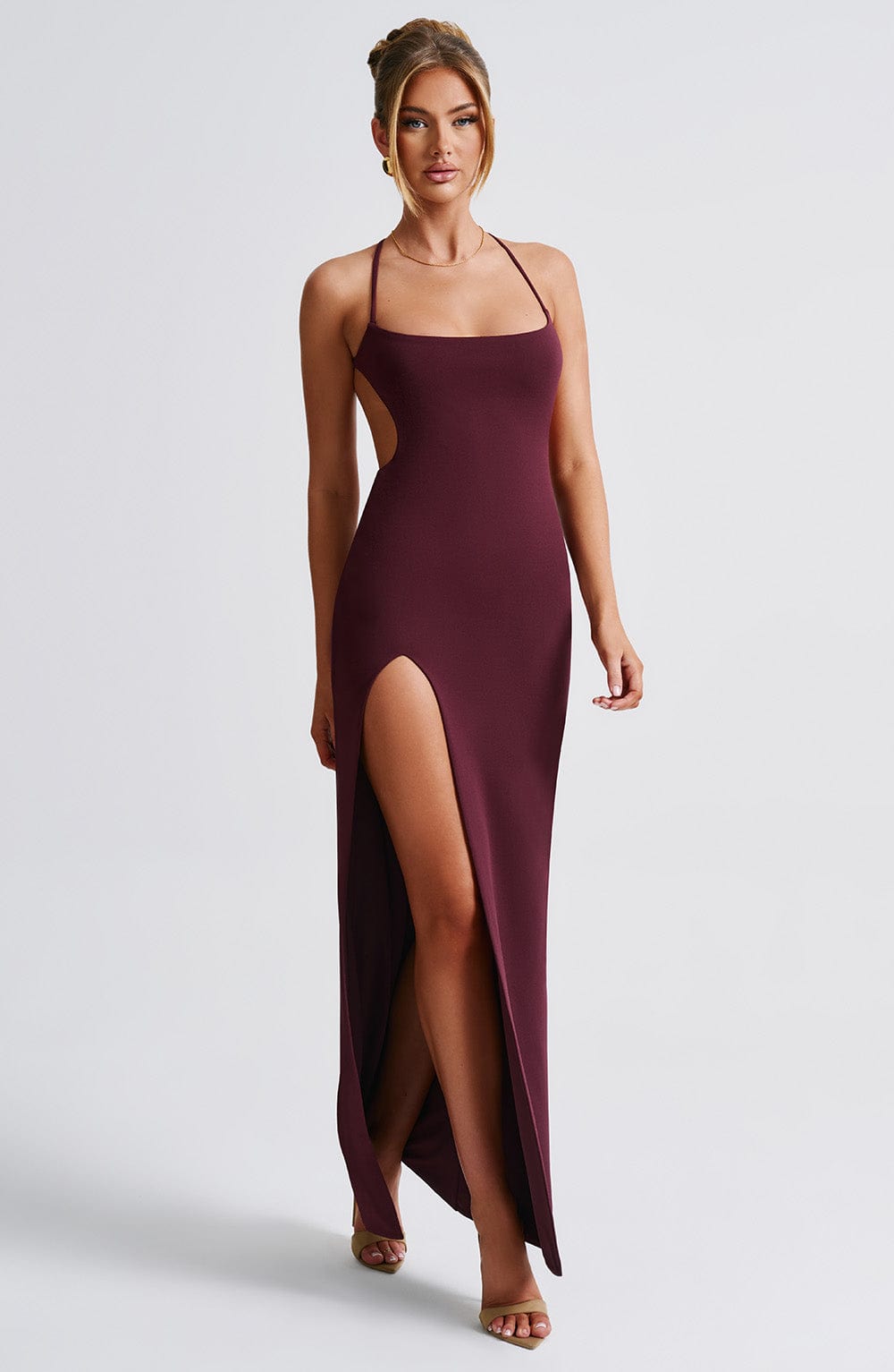 Heidi-Mode | Maxi Kleid Cherry Lack