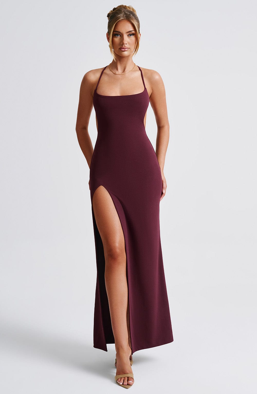 Heidi-Mode | Maxi Kleid Cherry Lack
