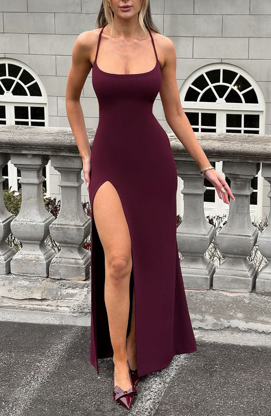 Heidi-Mode | Maxi Kleid Cherry Lack