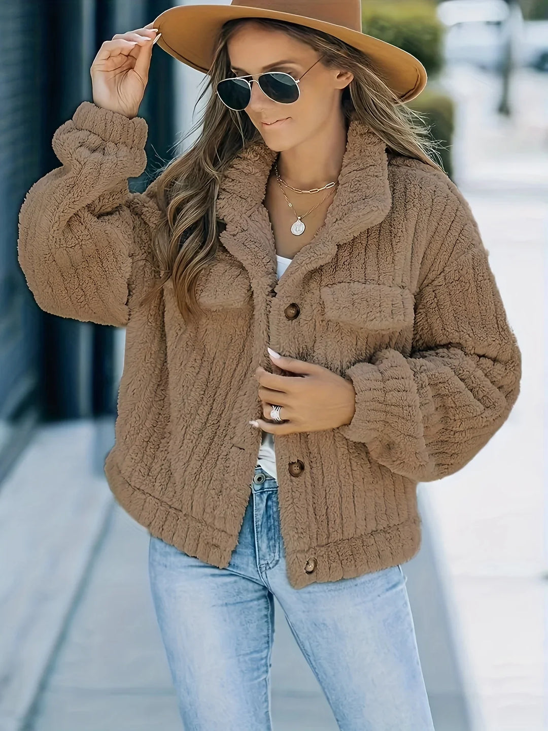 Heidi-Mode | Truckerjas Met Bont