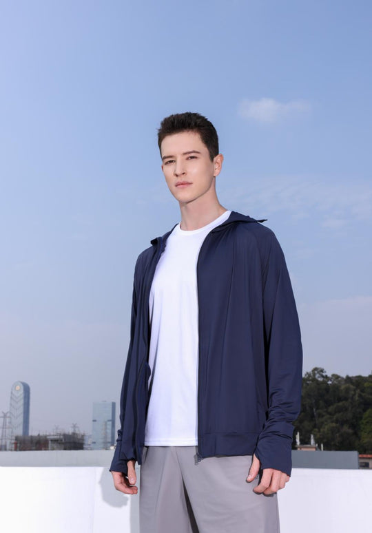 Heidi Mode | Eisempfindliche bakteriostatische und milbenentfernende Sonnenschutzkleidung mit Sonnenschutzmaske