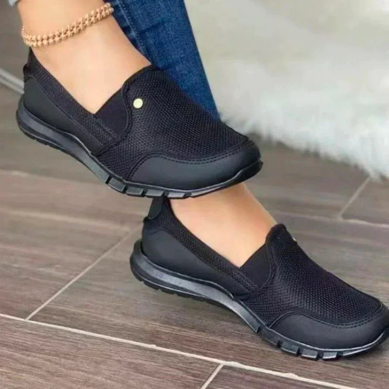 Heidi-Mode | Orthopädische Schuhe Zum Hineinschlüpfen mit Komfortstütze und Rutschfester Sohle