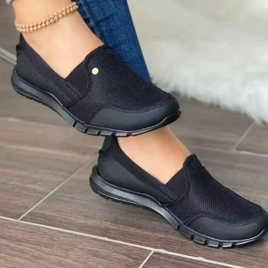 Heidi-Mode | Orthopädische Schuhe Zum Hineinschlüpfen mit Komfortstütze und Rutschfester Sohle