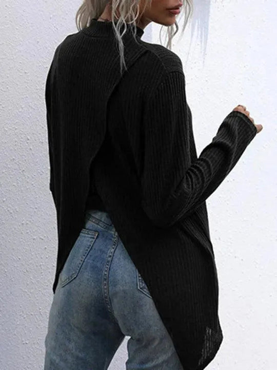 Heidi-Mode | Lockerer Rollkragenpullover Damen