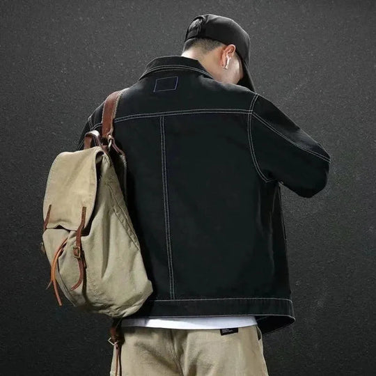 Heidi-Mode | Schwarze Streetwear Jean Jacken